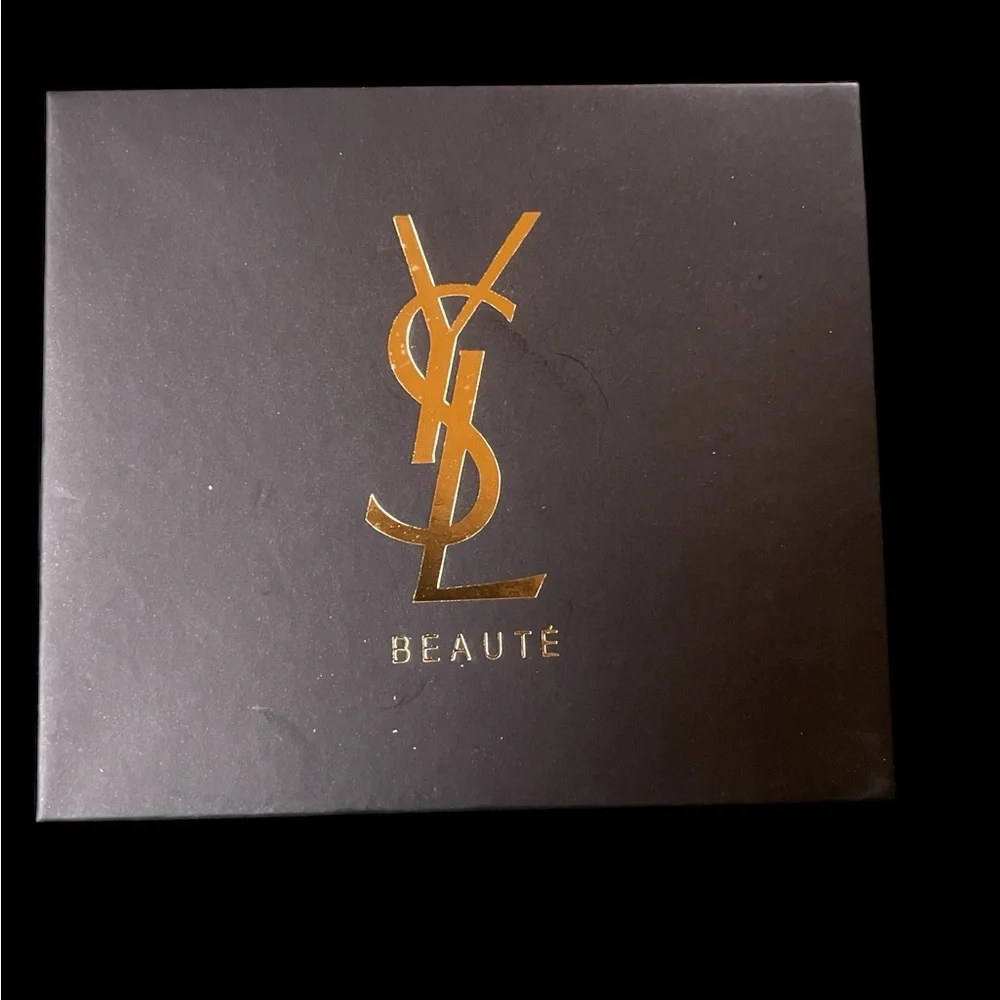 NEW in Box Yves Saint Laurent VIP Black and Gold Women's Vegan Leather Bracelet - Picture 7 of 9